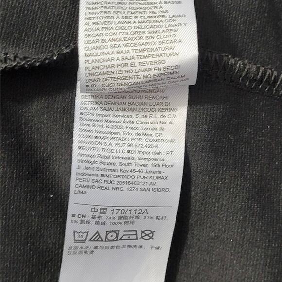 Old Navy XL Black Velvet Swiss Dot Dress Long Sleeve Polka Dot Coquette Twee - Picture 8 of 8